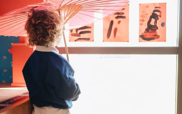 A child exploring the pre-school environment at Early Years Educare