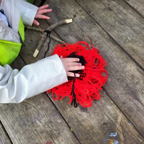 Physical play and climbing activities outdoors