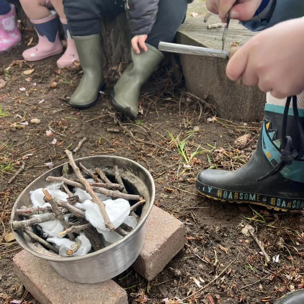 Children enjoying outdoor activities at Early Years Educare