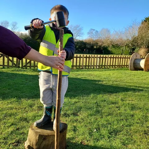 Music and movement sessions at the pre-school