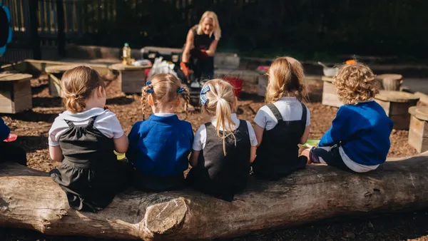 Grant Thorold Forest School outdoor learning environment