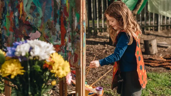 Humberston Country Club Pre-School building and outdoor area