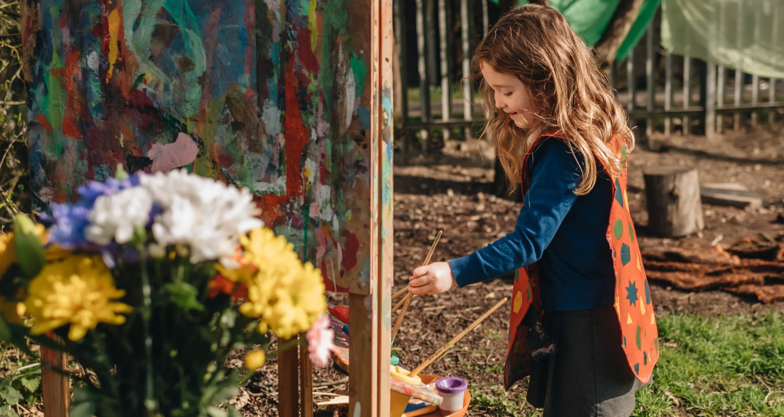 Children learning and playing at Humberston Country Club Pre-School